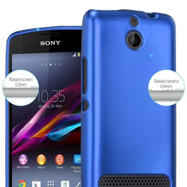 Deksel Sony Xperia E1 Case Cover (blå)