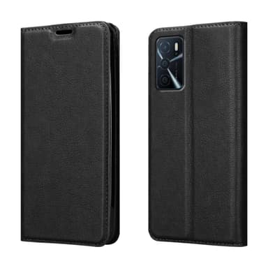 Oppo A16s / A54s lommebokdeksel case (svart)