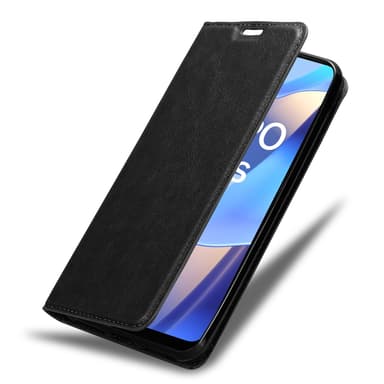 Oppo A16s / A54s lommebokdeksel case (svart)