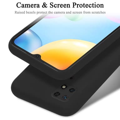 Xiaomi RedMi 10C / POCO C40 silikondeksel case (svart)