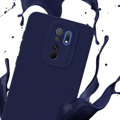 Xiaomi RedMi 9 Deksel case (blå)