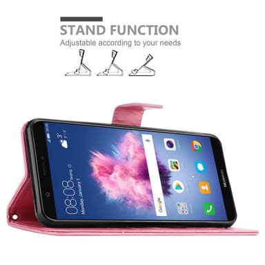 Huawei P SMART 2018 / Enjoy 7S lommebokdeksel Blomster