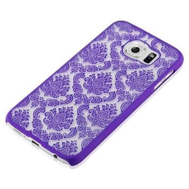 Samsung Galaxy S6 Hardt Deksel Cover (lilla)