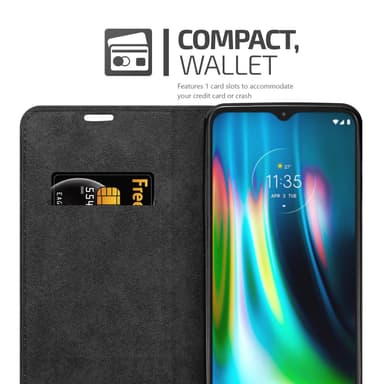 Motorola MOTO G9 PLAY lommebokdeksel case (rød)