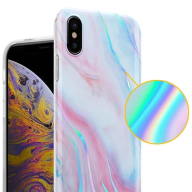 iPhone XS MAX lommebokdeksel etui (hvit)