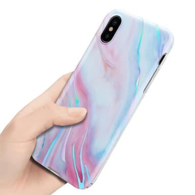 iPhone XS MAX lommebokdeksel etui (hvit)