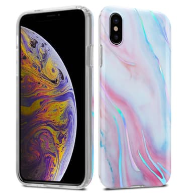iPhone XS MAX lommebokdeksel etui (hvit)