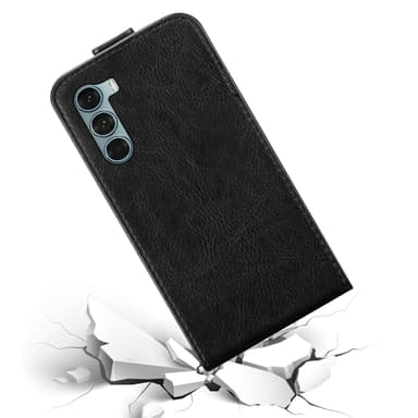 Motorola MOTO G200 5G deksel flip cover (svart)