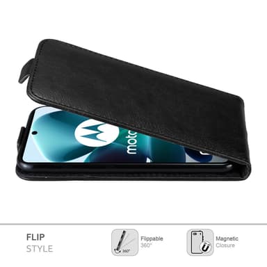 Motorola MOTO G200 5G deksel flip cover (svart)