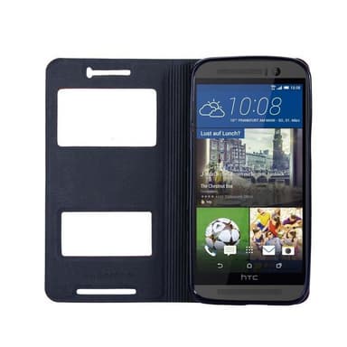 HTC ONE M9 lommebokdeksel cover (rød)