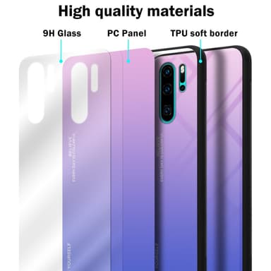 Deksel Huawei P30 PRO Case Cover (svart)