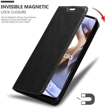 Motorola MOTO G31 / G41 lommebokdeksel case (svart)
