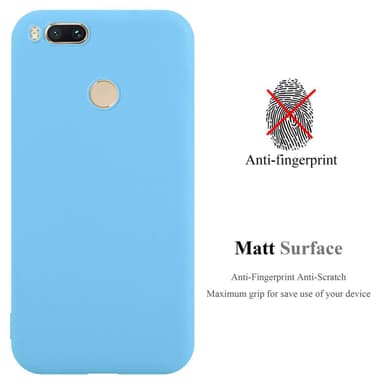 Deksel Xiaomi Mi A1 / Mi 5X Silikon cover (blå)