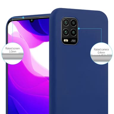 Deksel Xiaomi Mi 10 LITE Silikon cover (Blå)