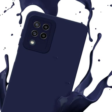 Samsung Galaxy M22 / M32 4G Deksel case (blå)