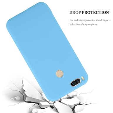 Deksel Xiaomi Mi A1 / Mi 5X Silikon cover (blå)