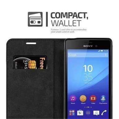 Sony Xperia M4 AQUA lommebokdeksel case (rød)