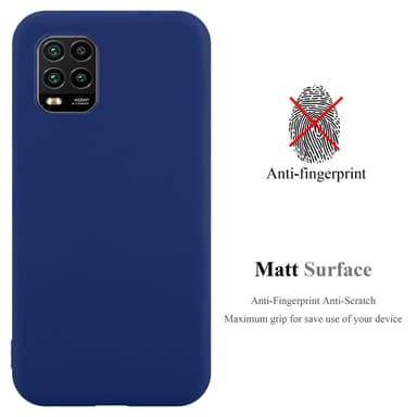 Deksel Xiaomi Mi 10 LITE Silikon cover (Blå)