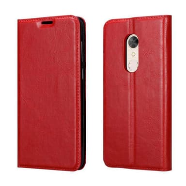 Alcatel 5 lommebokdeksel case (rød)