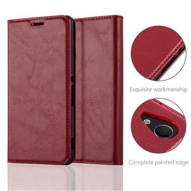 Sony Xperia M4 AQUA lommebokdeksel case (rød)