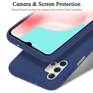 Samsung Galaxy A32 5G silikondeksel case (blå)