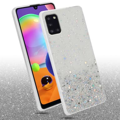 Samsung Galaxy A31 Silikondeksel Glitter