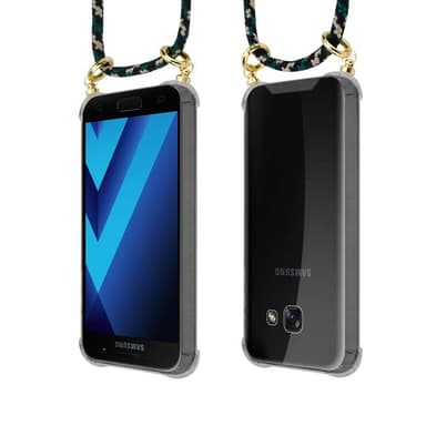 Samsung Galaxy A3 2017 Deksel med Halskjede (brun)