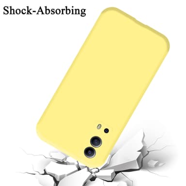 Vivo Y52 5G / Y72 5G silikondeksel case (gul)
