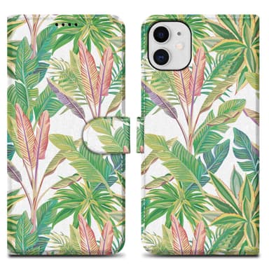 iPhone 11 lommebokdeksel etui (grønn)