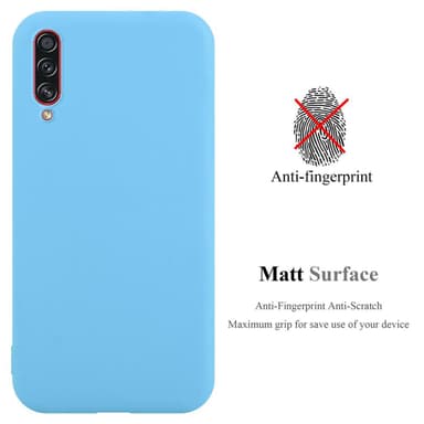 Deksel Samsung Galaxy A70 / A70s Silikon cover (blå)