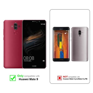 Huawei MATE 9 Deksel med Halskjede (svart)