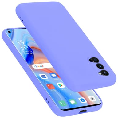 Oppo Reno4 PRO silikondeksel case (Lilla)