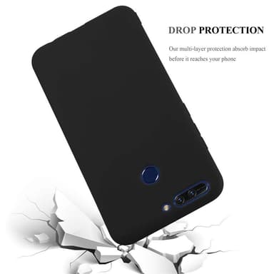 Deksel Honor 8 PRO Silikon cover (svart)