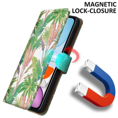 iPhone 11 lommebokdeksel etui (grønn)