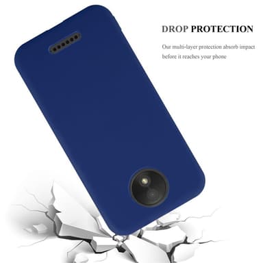 Deksel Motorola MOTO C PLUS Silikon cover (blå)