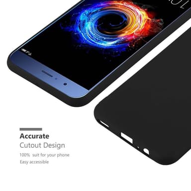 Deksel Honor 8 PRO Silikon cover (svart)