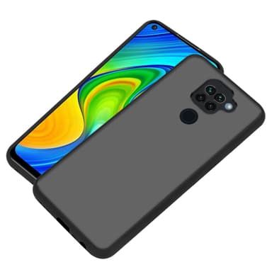 Xiaomi RedMi NOTE 9 Deksel Case Cover (Svart)