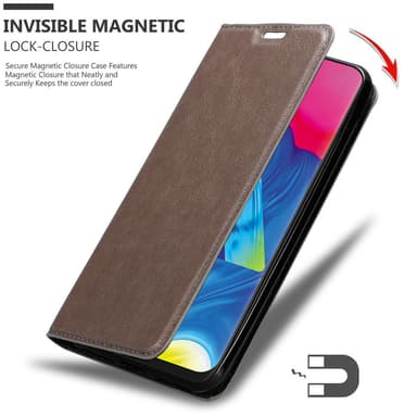 Samsung Galaxy A10 / M10 lommebokdeksel case (svart)