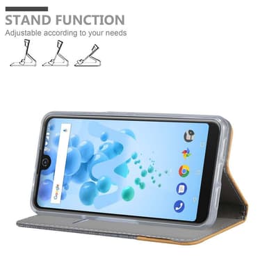 WIKO VIEW 2 PRO lommebokdeksel etui (grå)