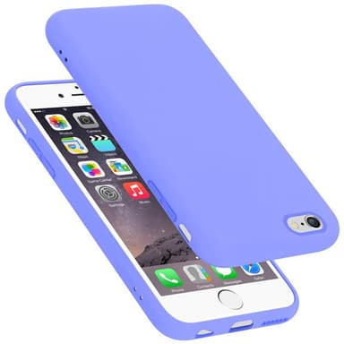iPhone 6 / 6S silikondeksel case (lilla)
