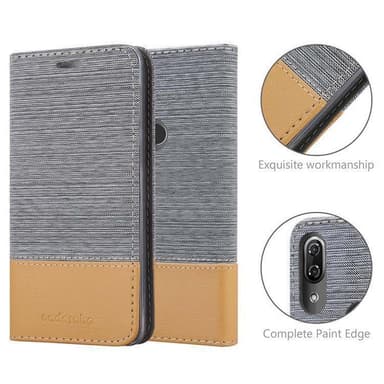 WIKO VIEW 2 PRO lommebokdeksel etui (grå)