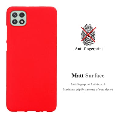 Deksel Samsung Galaxy A22 5G case (rød)
