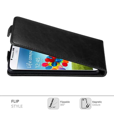 Samsung Galaxy S4 deksel flip cover (svart)