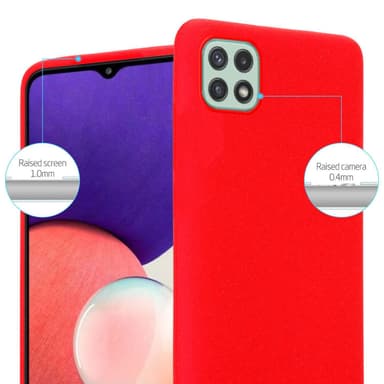 Deksel Samsung Galaxy A22 5G case (rød)