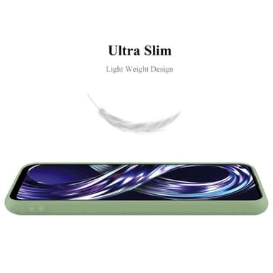 Deksel Realme 8i / Narzo 50 4G Silikon cover (grønn)