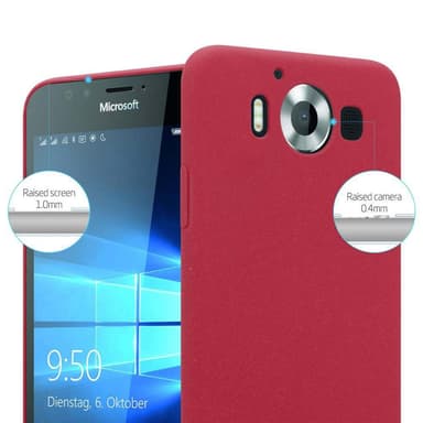 Nokia Lumia 950 Hardt Deksel Cover (rød)