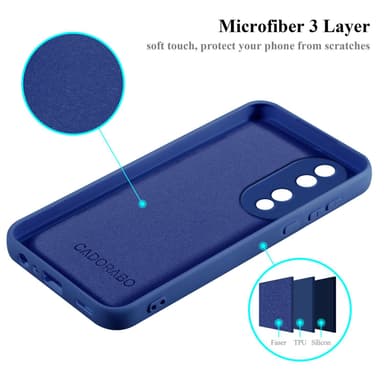 Honor 90 silikondeksel case (Blå)