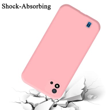Realme C11 2021 silikondeksel case (rosa)