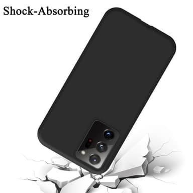Samsung Galaxy NOTE 20 ULTRA silikondeksel case (svart)