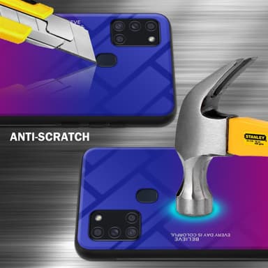 Deksel Samsung Galaxy A21s Case Cover (svart)